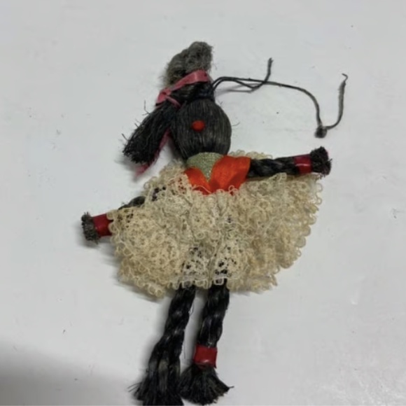 Vintage 1970's Brazilian rope dolls Lot of 3 - Picture 9 of 16
